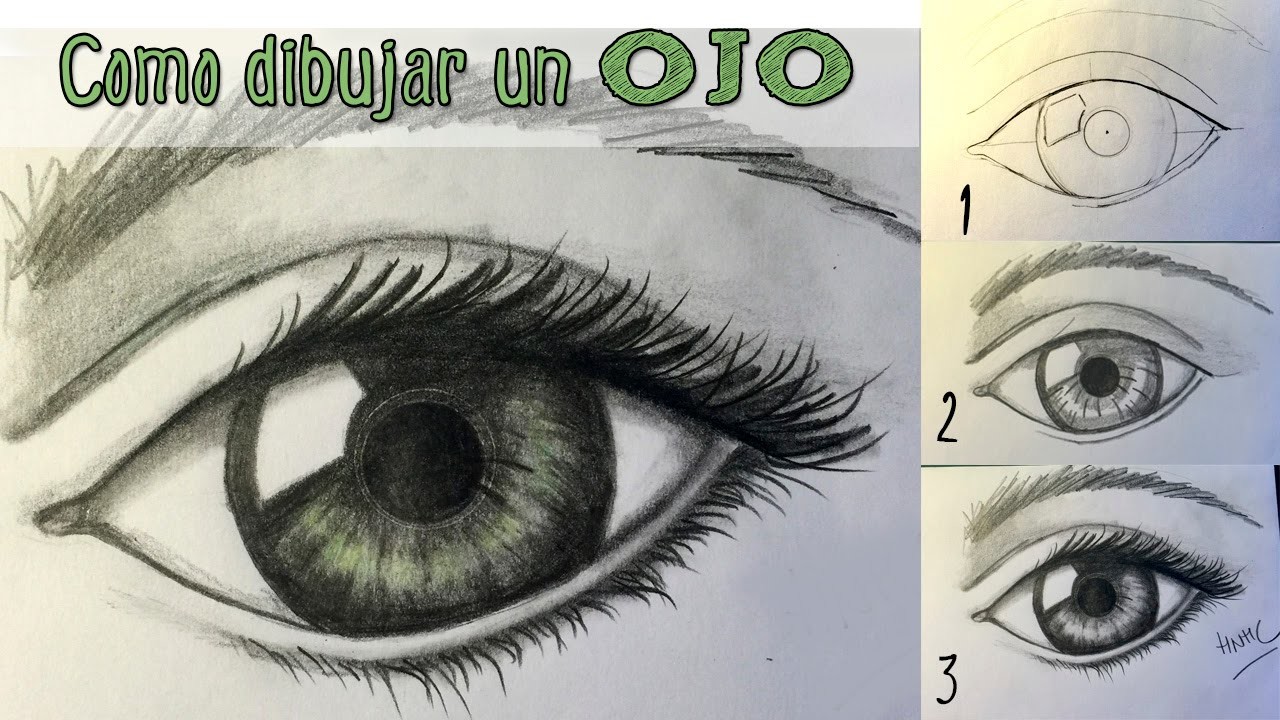 Cómo dibujar un ojo realista: Aprender a dibujar paso a paso
