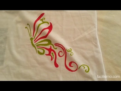 Cómo pintar una camiseta con plantilla | facilisimo.com