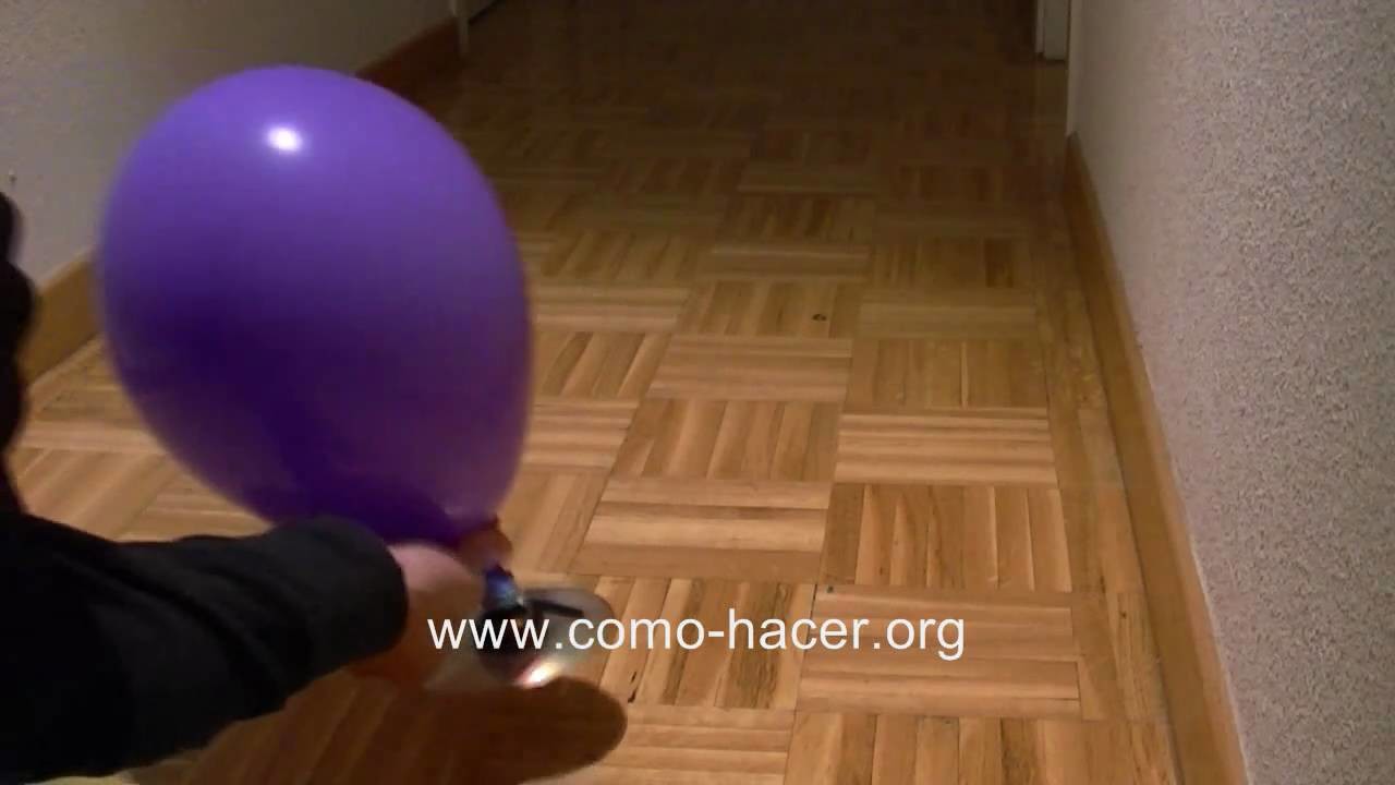 Experimentos caseros fáciles - Como hacer un juguete aerodeslizador hovercraft