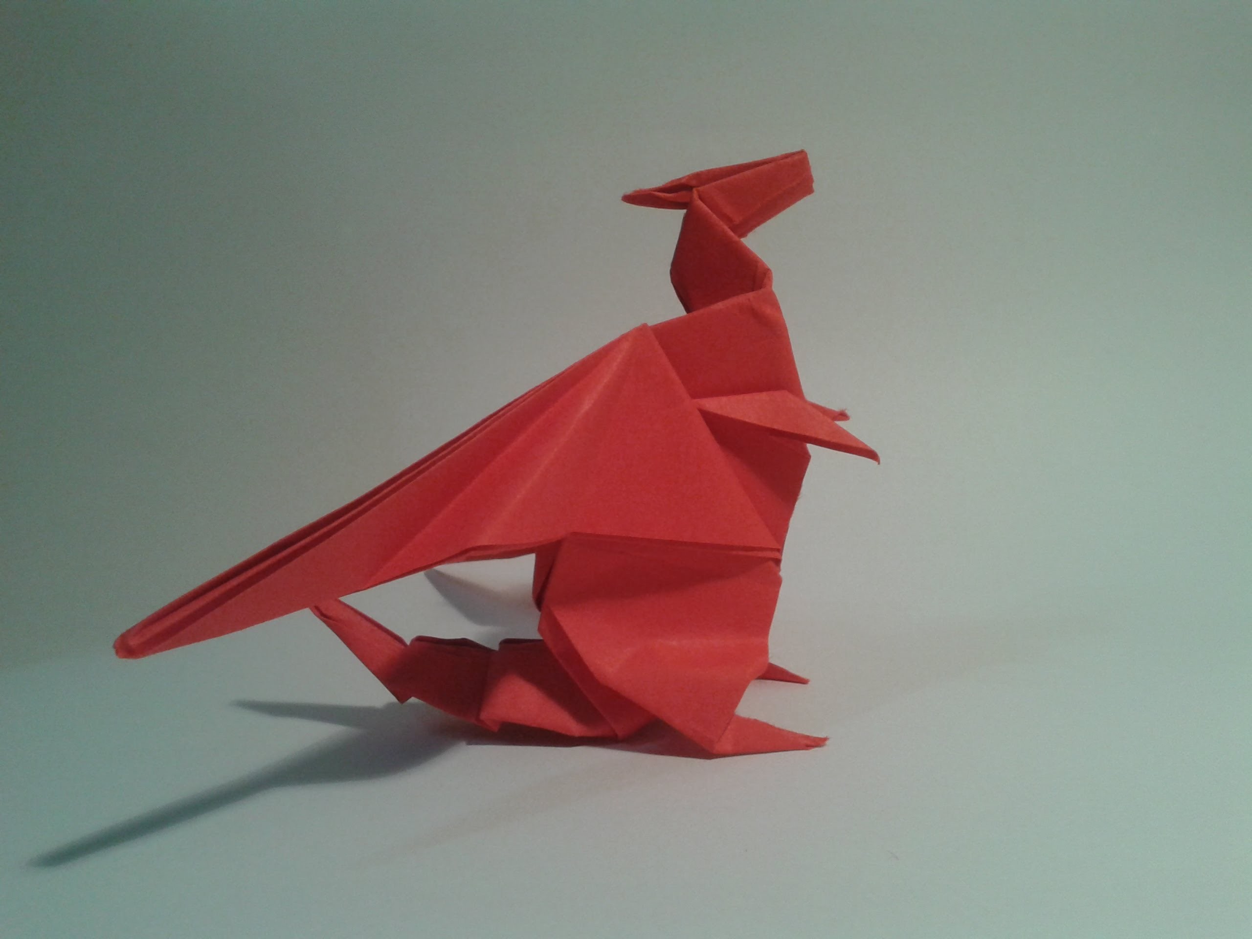 Origami - How to make a dragon (Gilad Aharoni)