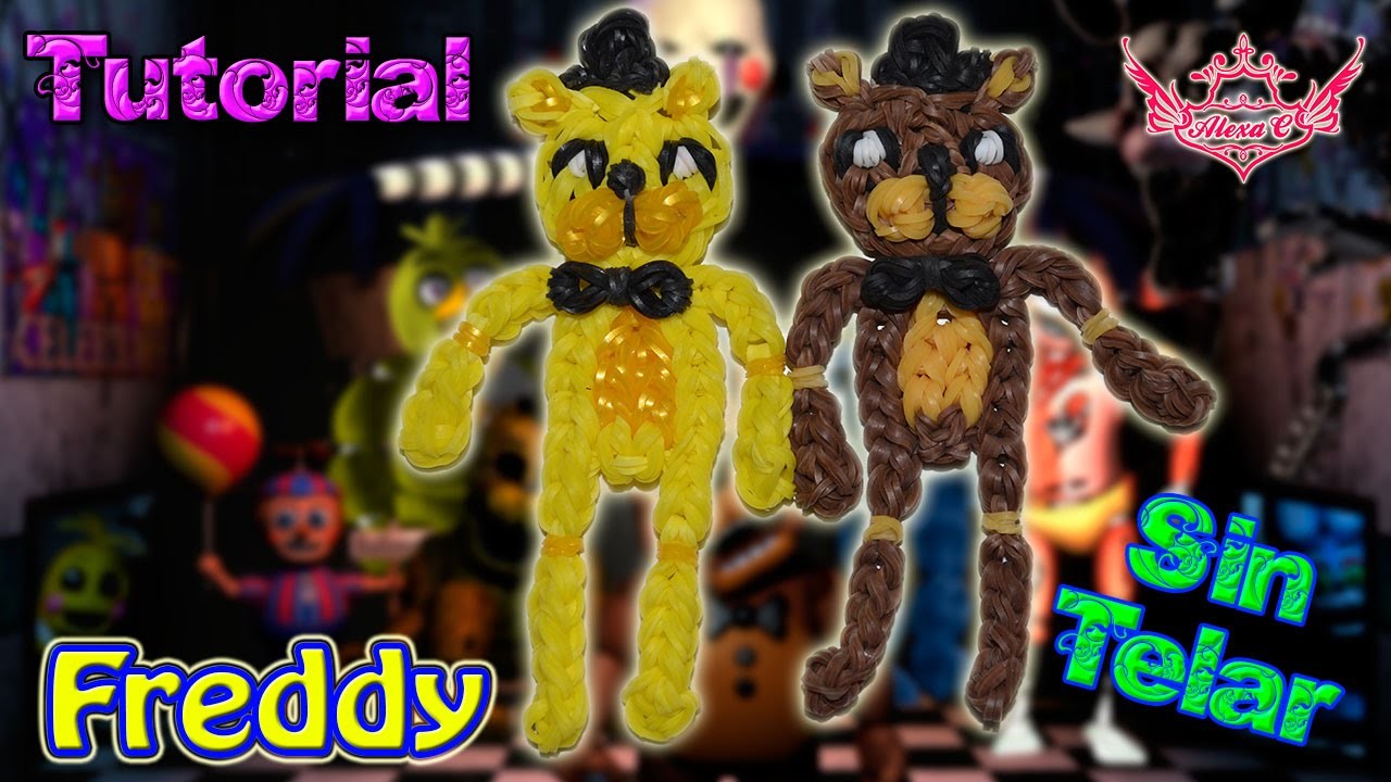 ♥ Tutorial: Freddy de gomitas de Five Nights at Freddy's (sin telar) ♥
