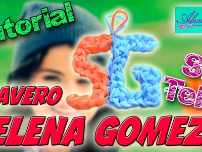 ♥ Tutorial: Llavero Selena Gomez (SG) de gomitas (sin telar) ♥