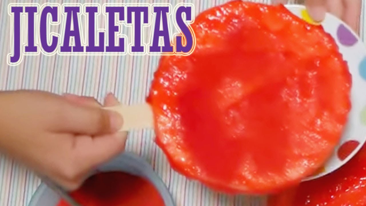 Como hacer paletas de fruta: Jicaletas. DIY chamoy fruit