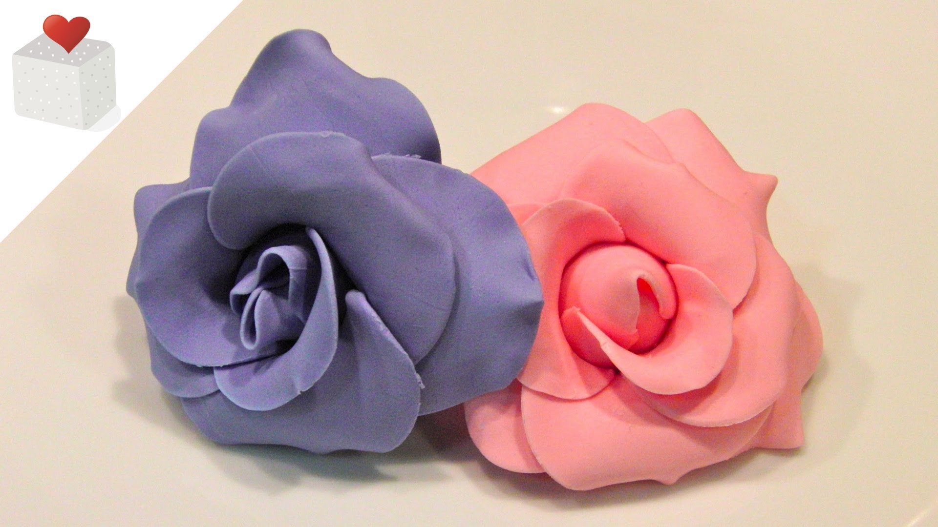 Cómo modelar Rosas con pasta de flores (II) | Modelado con Pasta de Flores por Azúcar con Amor