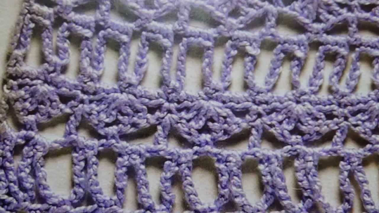 Como tejer fácil puntadas a crochet