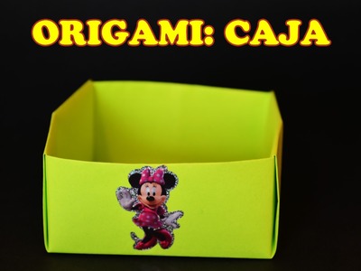 Manualidades con Papel, Origami para Niños Una Caja