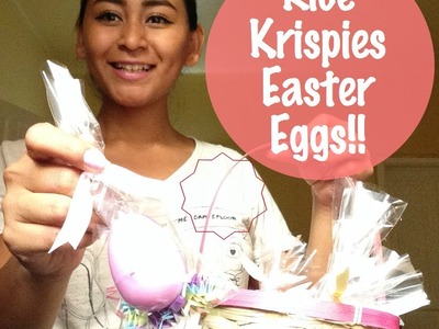 Rice Krispie Easter Eggs!!! RECETA FÁCIL!!! *Huevos de Pascua de Arroz Inflado*