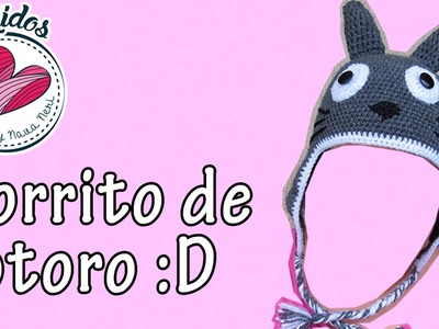 Gorro de Totoro tejido a crochet | Tutorial, Paty Nava Neri