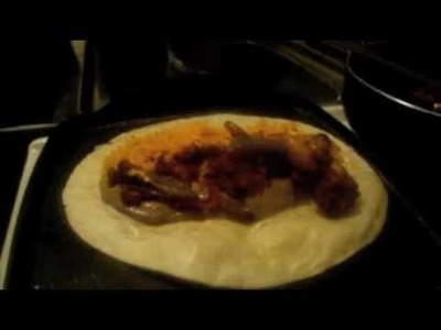 Ricos burritos  con chorizo - La receta de la abuelita