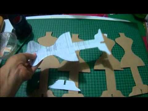 Tutorial Maniqui decorado