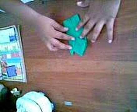 Como hacer una rana de papel