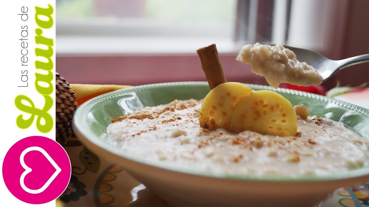 Como preparar avena Las Recetas de Laura Delicious oatmeal Avena con guayaba