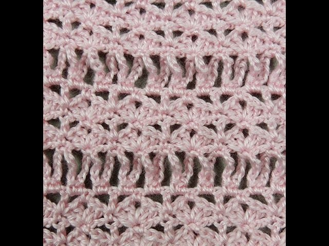 Crochet : Punto Calado # 18