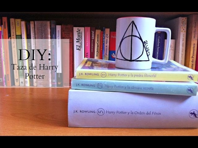 Especial Literario| DIY Taza de Harry Potter