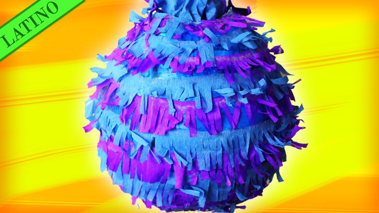 Fácil Manualidades: Como Hacer Una Piñata | Easy DIY: How to Make a Piñata | HooplaKidz