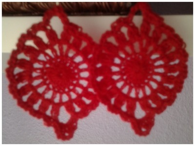 Pendientes vintage a crochet #tutorial DIY