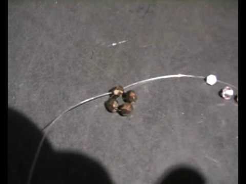 Técnica de hacer flor de cuatro Swarovski