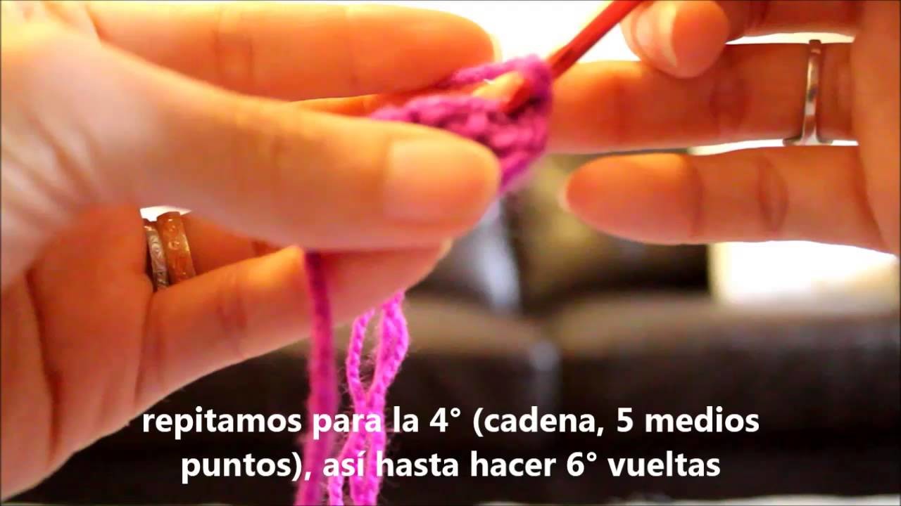 Cómo tejer un corazón a crochet