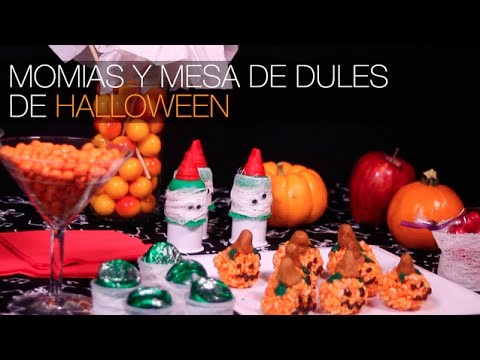 Momias y Mesa de Dulces de Halloween 2015. DIY Alejandra Coghlan