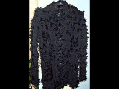 Saco tejido a dos agujas 1