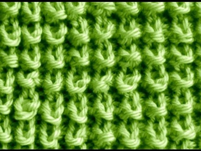 Como Tejer Punto Trigo-Seed Stitch Knitting 2 Agujas (272)