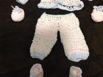 Crochet Zapatitos tejidos para bebé muy fácil
