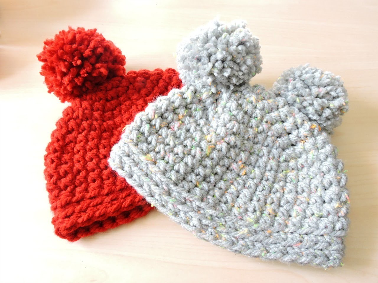 Gorro de ganchillo fácil punto bajo - Easy Crochet Hat Single Crochet