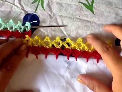 Puntilla tejida # 16 con cony