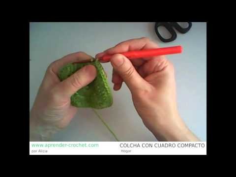 Como hacer una colcha en crochet o ganchillo