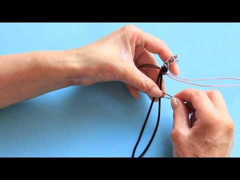 Cómo hacer una pulsera de trenza y cadena | Tutorial DIY