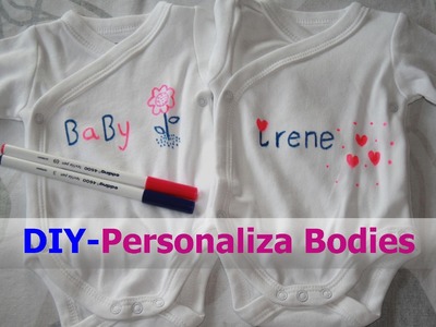 DIY infantil, personaliza los bodies