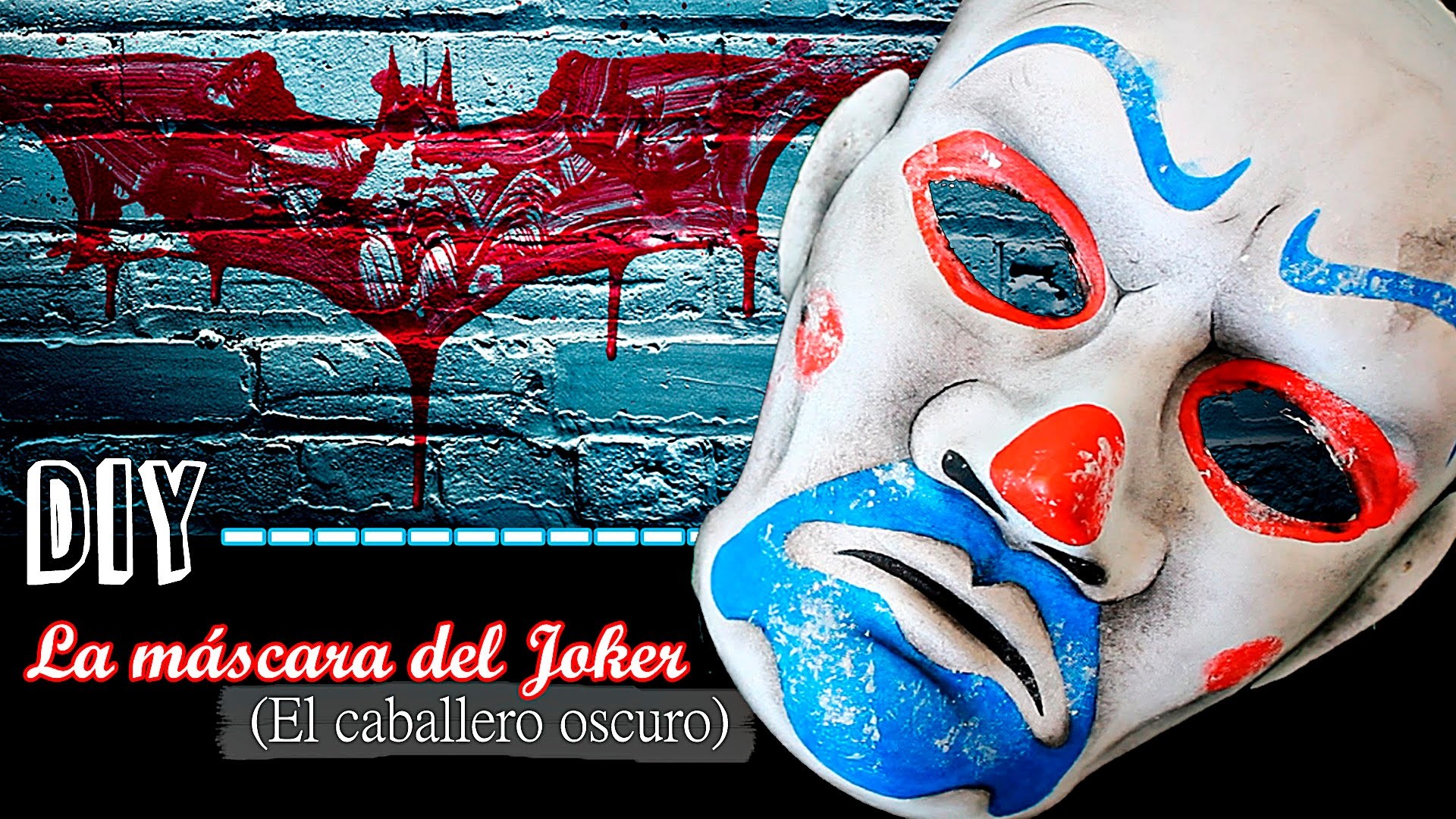 DIY | La máscara del Joker (El Caballero Oscuro)