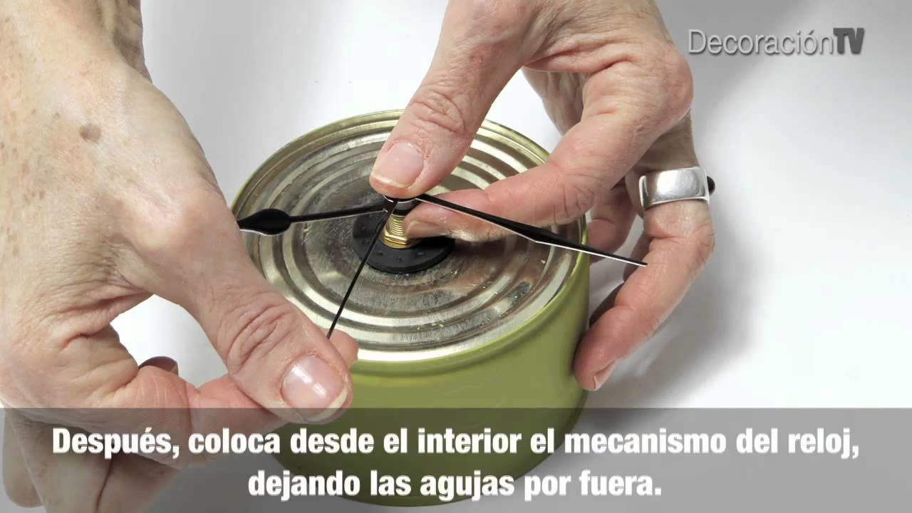 ¡Qué lata de relojes!
