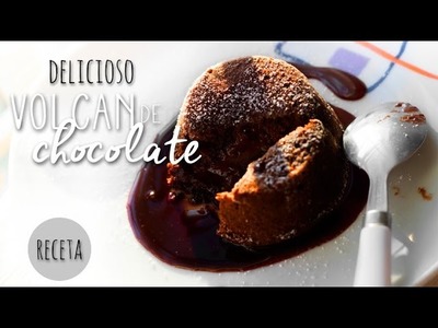 ¡RECETA! VOLCÁN DE CHOCOLATE - DELICIOSO - CHOCOLATE VOLCANO