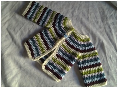 Jersey de bebe chambrita crochet #tutorial 2