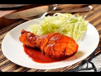 Pollo enchilado - Spicy Chicken Recipe