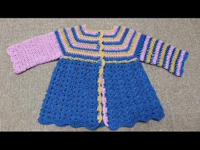 Sueter para Bebe 3 Colores Crochet