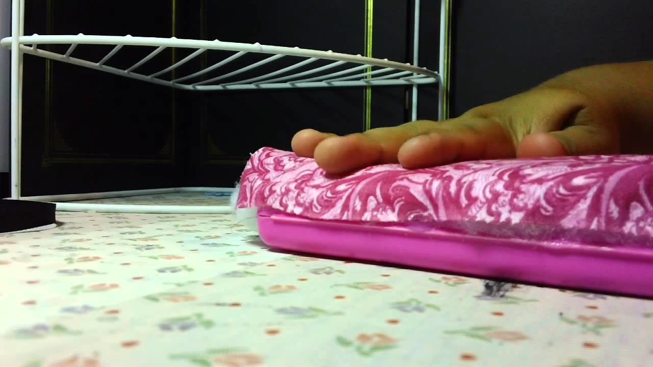 BABY SHOWER:como decorar una cajita d tuallitas humedas(1st parte)