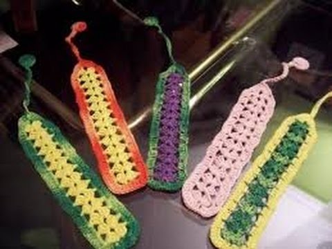 Como hacer un Marcapáginas en Crochet - Hogar Tv por Juan Gonzalo Angel