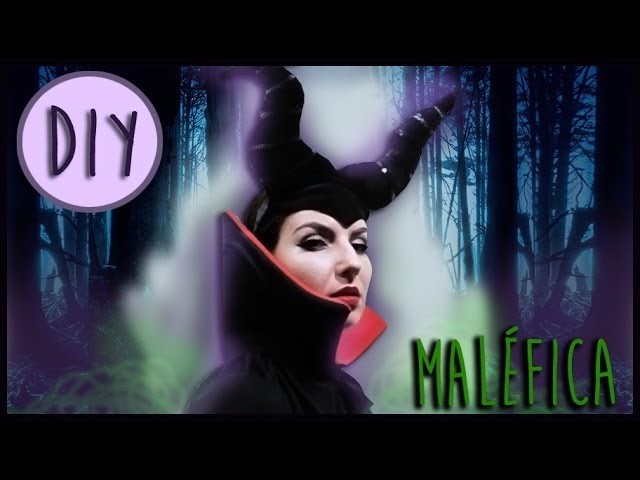 DIY:Diadema de Malefica. How to make Maleficent horns