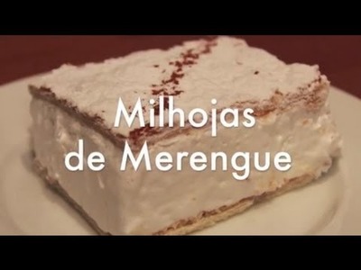 Milhojas de Hojaldre y Merengue Italiano
