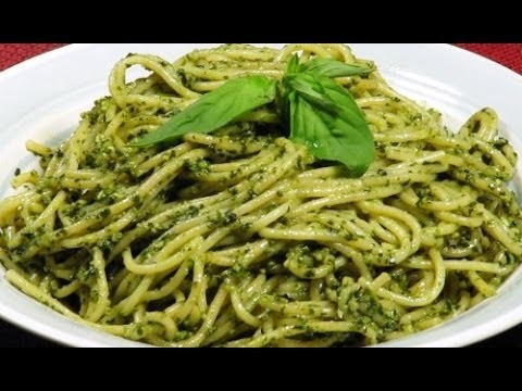 Cocinar Espagueti en crema de espinaca  (Rico Facil y rapido)