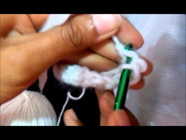 Crochet diy gorrito con orejas de gato