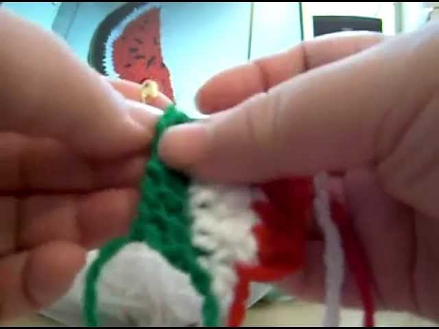DIY Como hacer unos broches de la bandera de México
