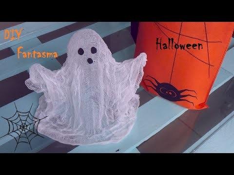DIY: Fantasma para Halloween.