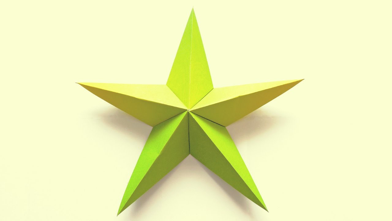 Estrella en Origami - Estrella de Mar | Manualidades - DIY