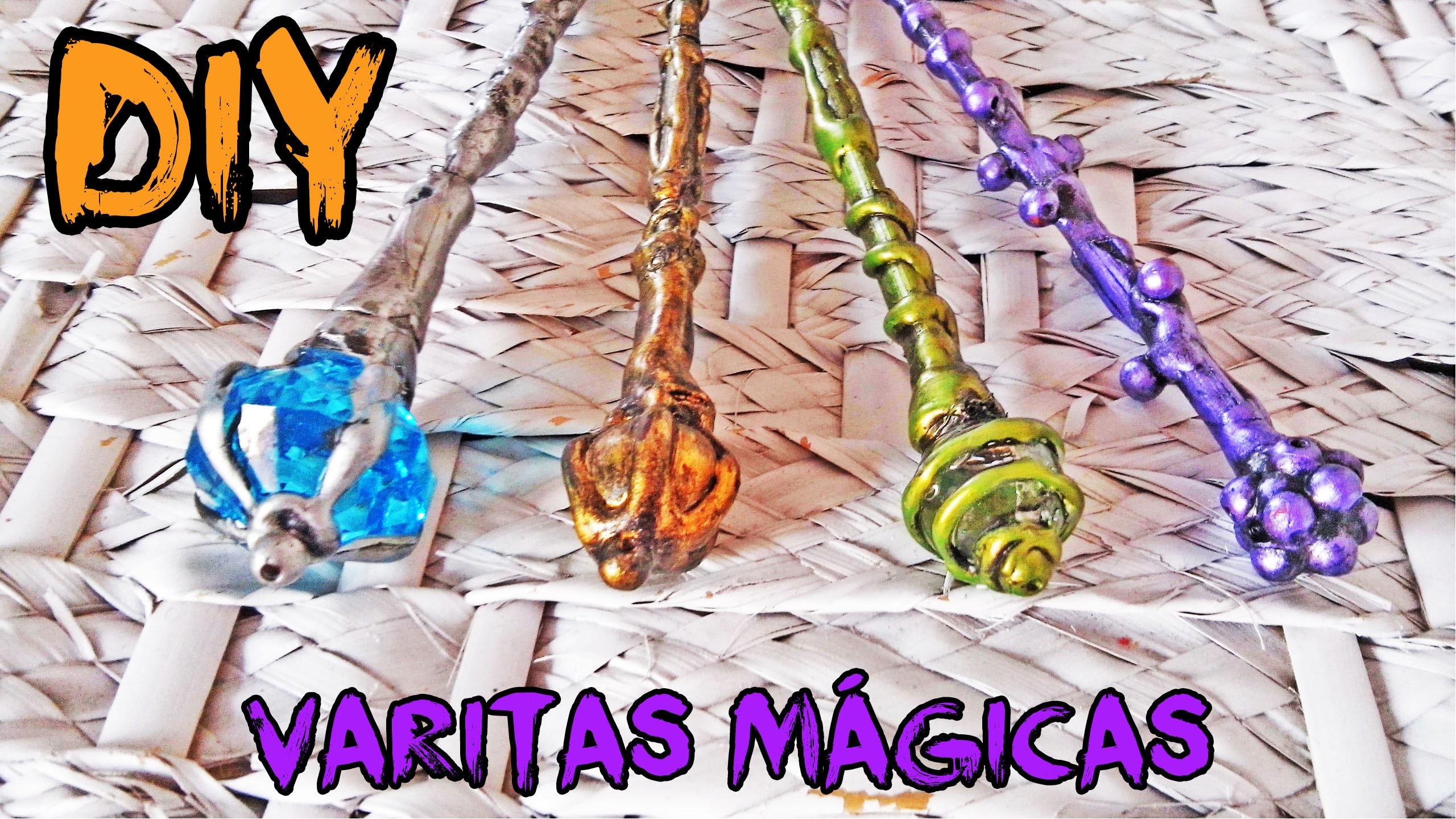 HALLOWEEN DIY ♥ Varitas mágicas ♥