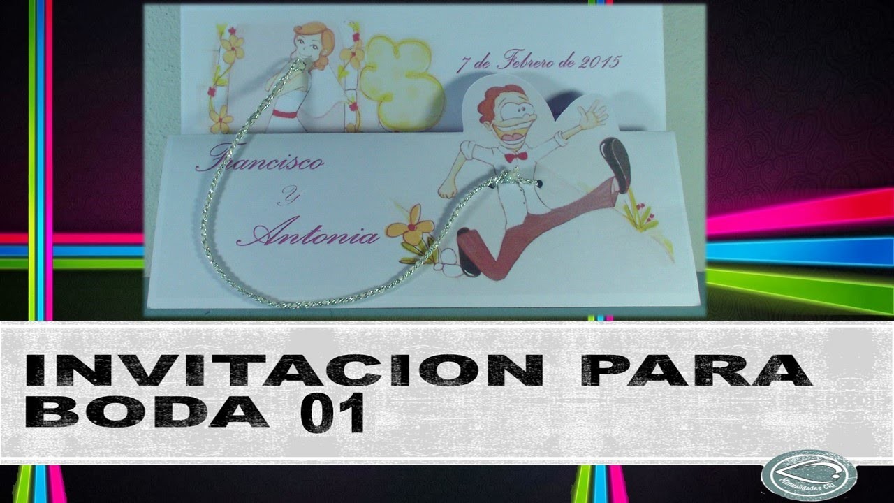 Invitacion Para Boda Creativa || Manualidades Cri || Tu lo imaginas, Nosotros Lo Creamos
