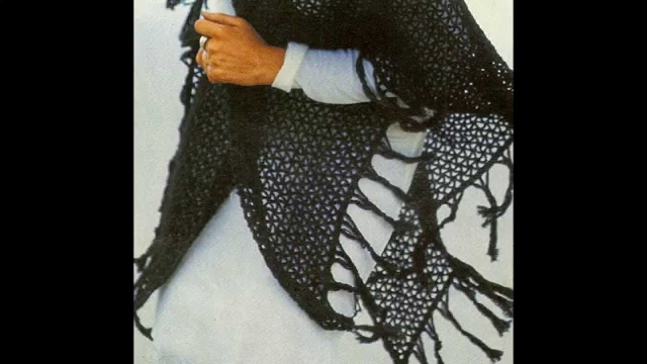 Manta calada  a crochet