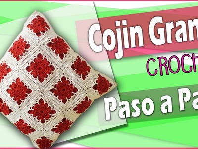 COJIN granny Tejido a crochet - tutorial Paso a Paso